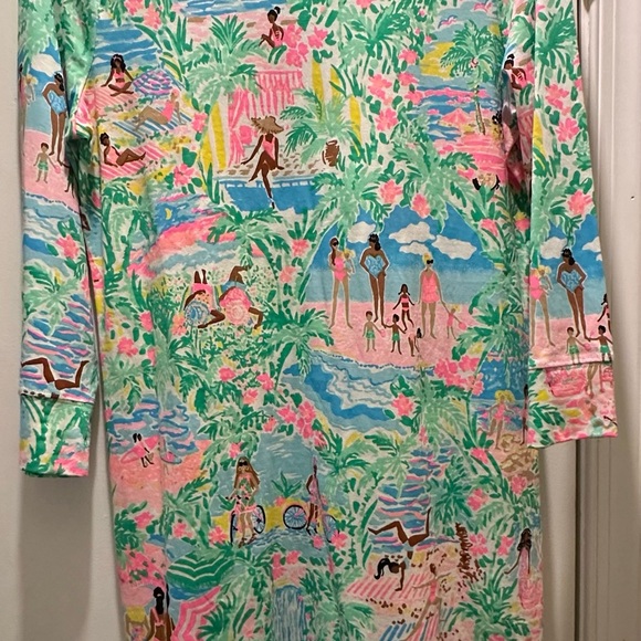Lilly Pulitzer Colorful Tropical Print Dress - Picture 2 of 4
